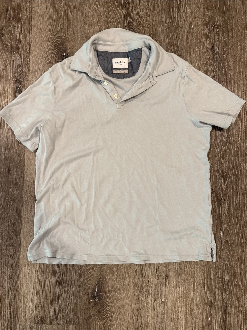 Goodfellow & Co Pale Blue Men's Polo Shirt